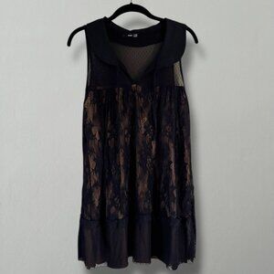 TNF 60s Babydoll Peter Pan Collar Dress